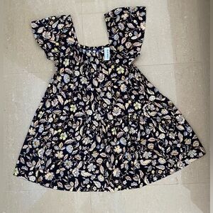 Old navy NWT mini floral print swing dress size M